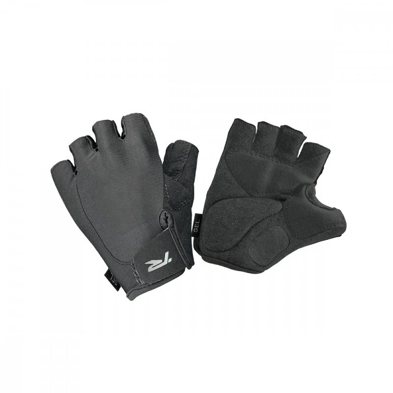 Ryder Podium Short Finger Gel Gloves | Black