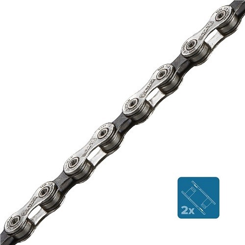 Taya Chain ONZE-111 11 Speed Silver/Black