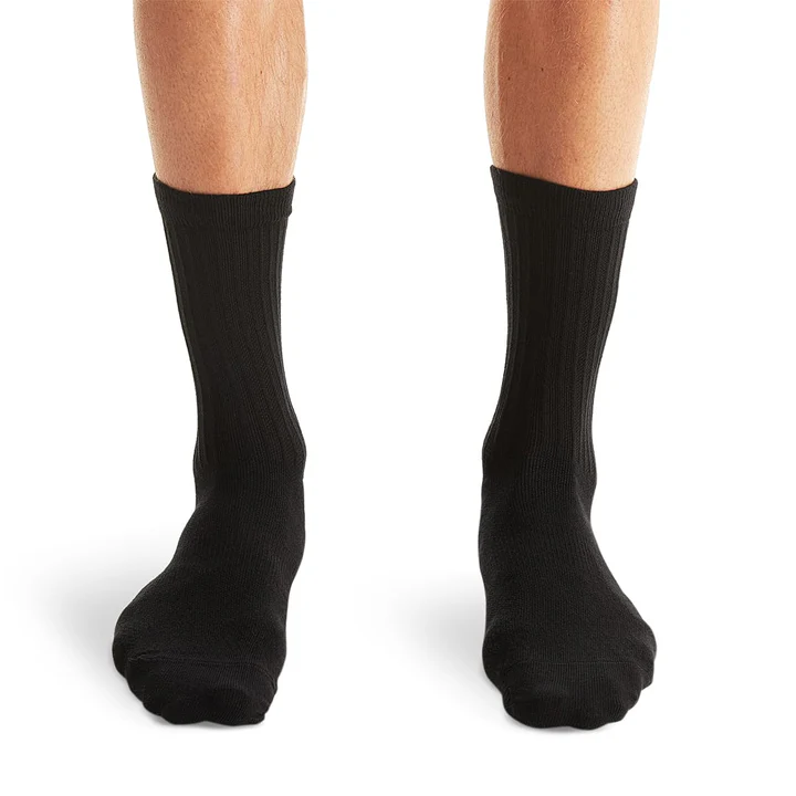 On Logo Socks High (3 Pack) - Black