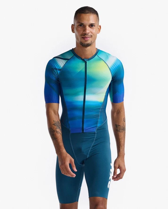 Men's 2XU Aero Sleeved Trisuit