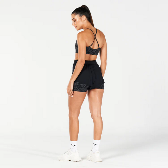 Core 2-in-1 Wild Shorts - Black Charcoal