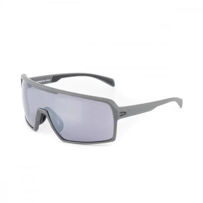 DARCS Verge Sport Sunglasses | Frame Matte Grey Lense- Silver Mirror