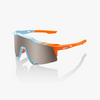 100% Speedcraft | Soft Tact Two Tone| Hiper Silver Mirror Lense