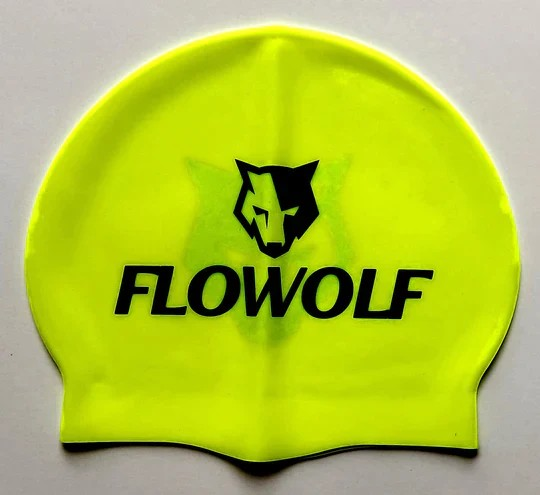 Flowolf Silicone Swim Cap Fluo Yellow Xciter Sports