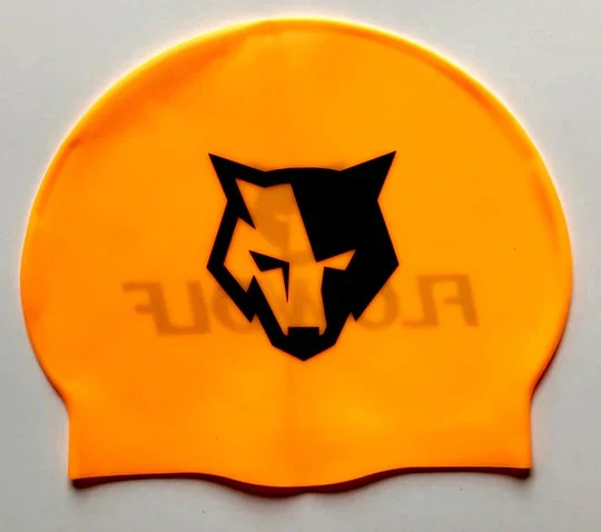 Flowolf Silicone Swim Cap Orange Xciter Sports