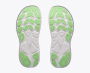 Women's Hoka Clifton 11 in Frost/Neon Yuzu — sole view