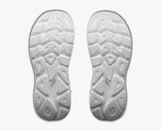 Women's Hoka Clifton 11 in White / White — sole view