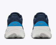 HOKA Clifton Pro Wide Men's Shoe — rear View showing MetaRocker™ geometry and engineered mesh upper
