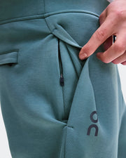 On Focus Tech Men’s Sweatpants Agave - side zip pocket detail