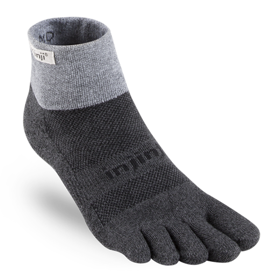 Injinji Trail Midweight Mini-Crew Trail Running Socks Xciter Sports