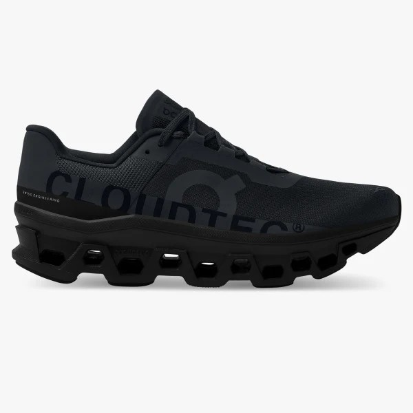 Men On Cloudmonster All Black Running Shoes Xciter Sports South Africa