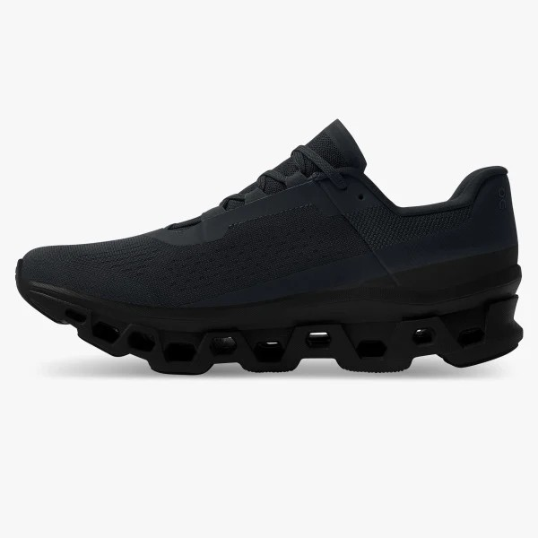 Men On Cloudmonster All Black Running Shoes Xciter Sports South Africa
