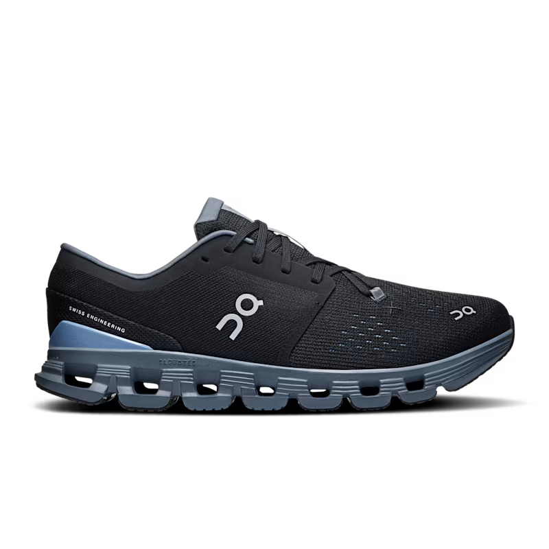 Men's On Cloud X 4 Black Chambray Training Shoe - Xciter Sports South Africa