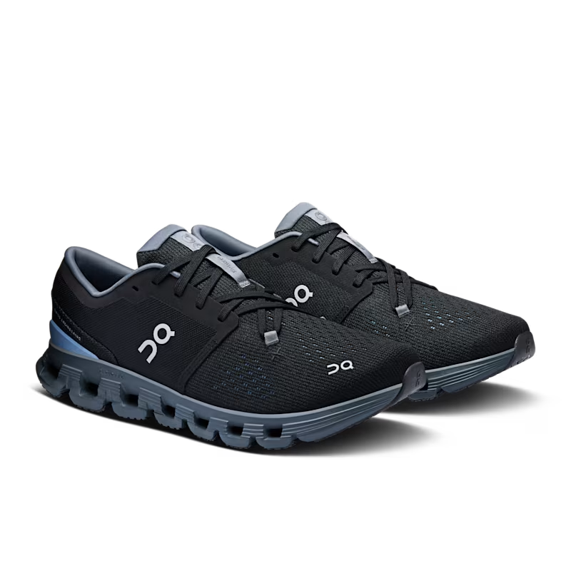 Men's On Cloud X 4 Black Chambray Training Shoe - Xciter Sports South Africa