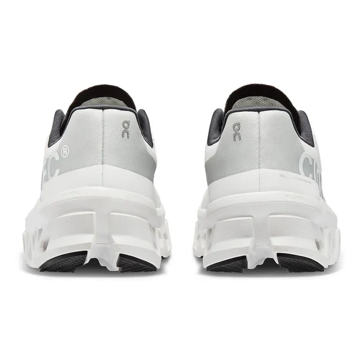 Women On Cloudmonster All White Running Shoes Xciter Sports
