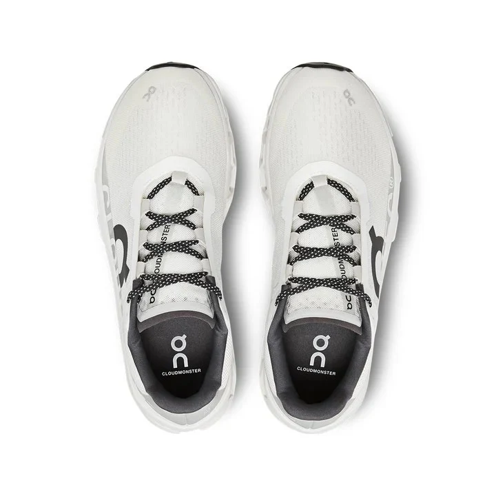 Women On Cloudmonster All White Running Shoes Xciter Sports
