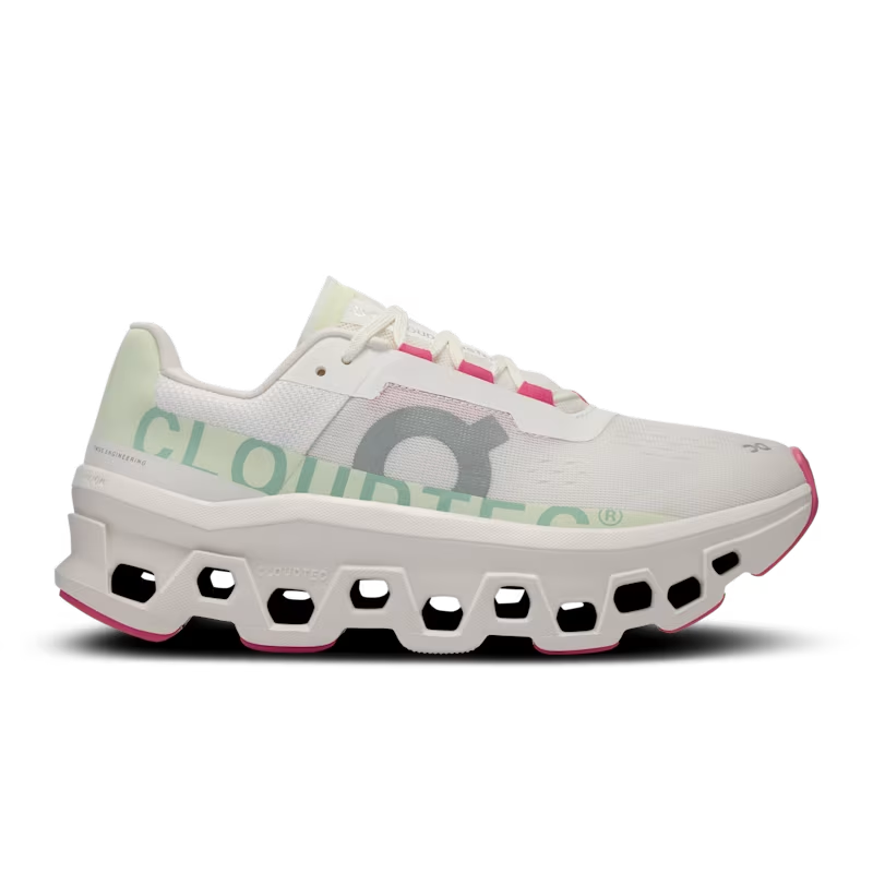 Women On Cloudmonster White Lima Running Shoes Xciter Sports