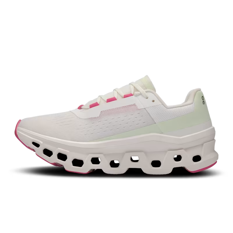 Women On Cloudmonster White Lima Running Shoes Xciter Sports