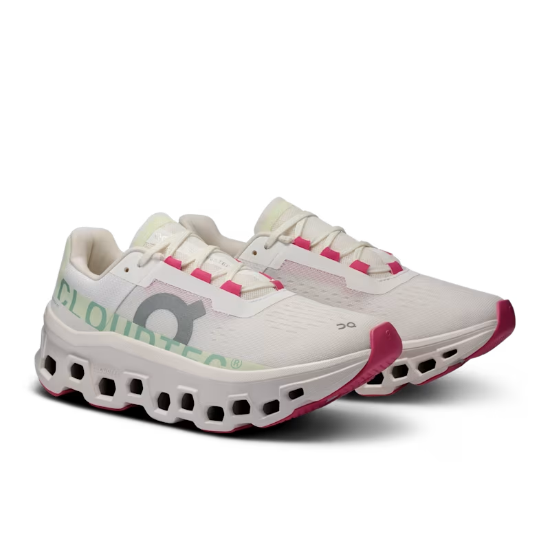Women On Cloudmonster White Lima Running Shoes Xciter Sports