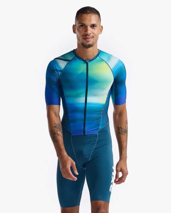 Men's 2XU Areo Sleeved Trisuit