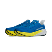 Altra Experience Flow 2 Men’s Running Shoes - Blue Yellow rear view
