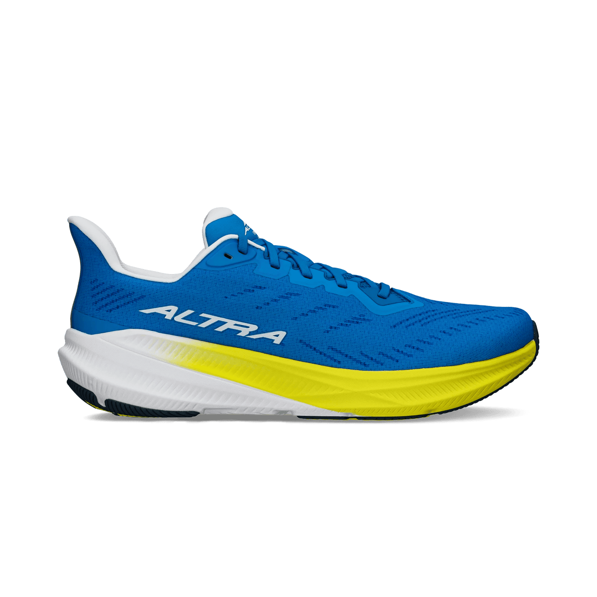 Altra Experience Flow 2 Men’s Running Shoes - Blue Yellow side view