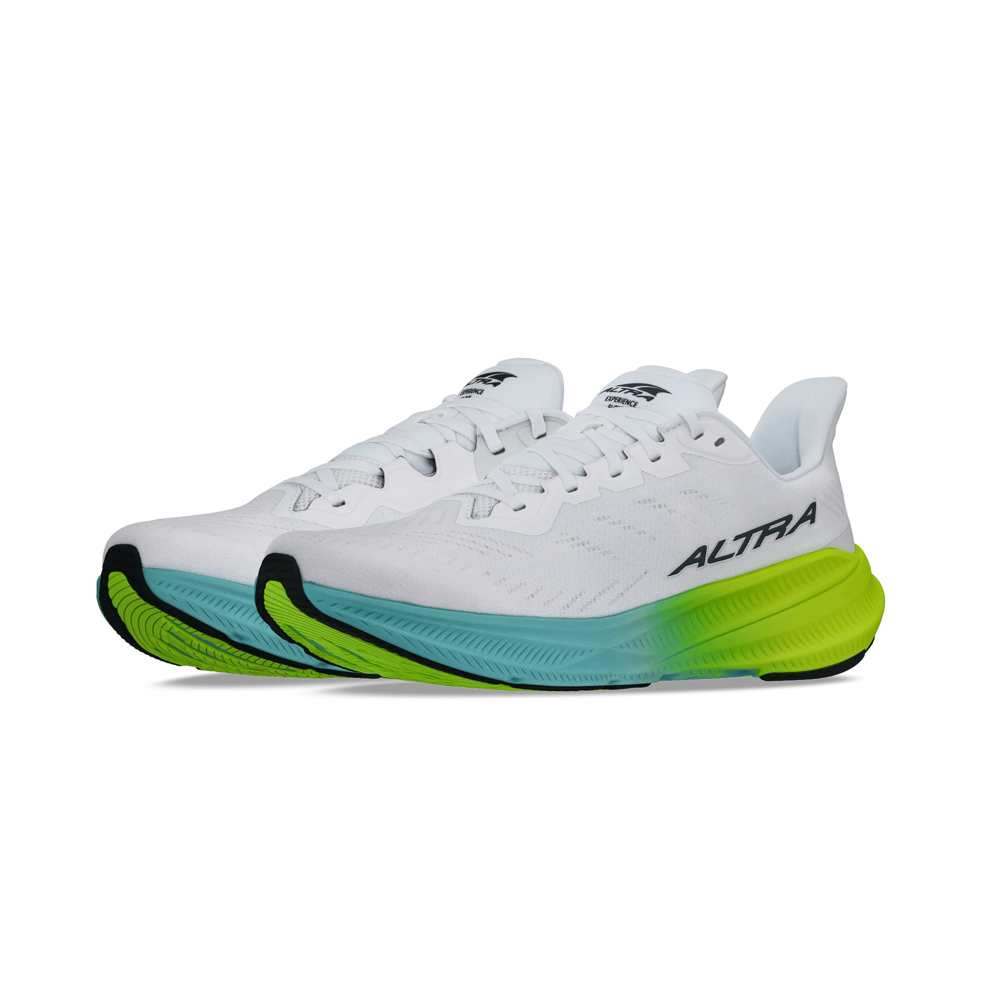 Altra Experience Flow 2 Men’s Running Shoes - White Lime rear view