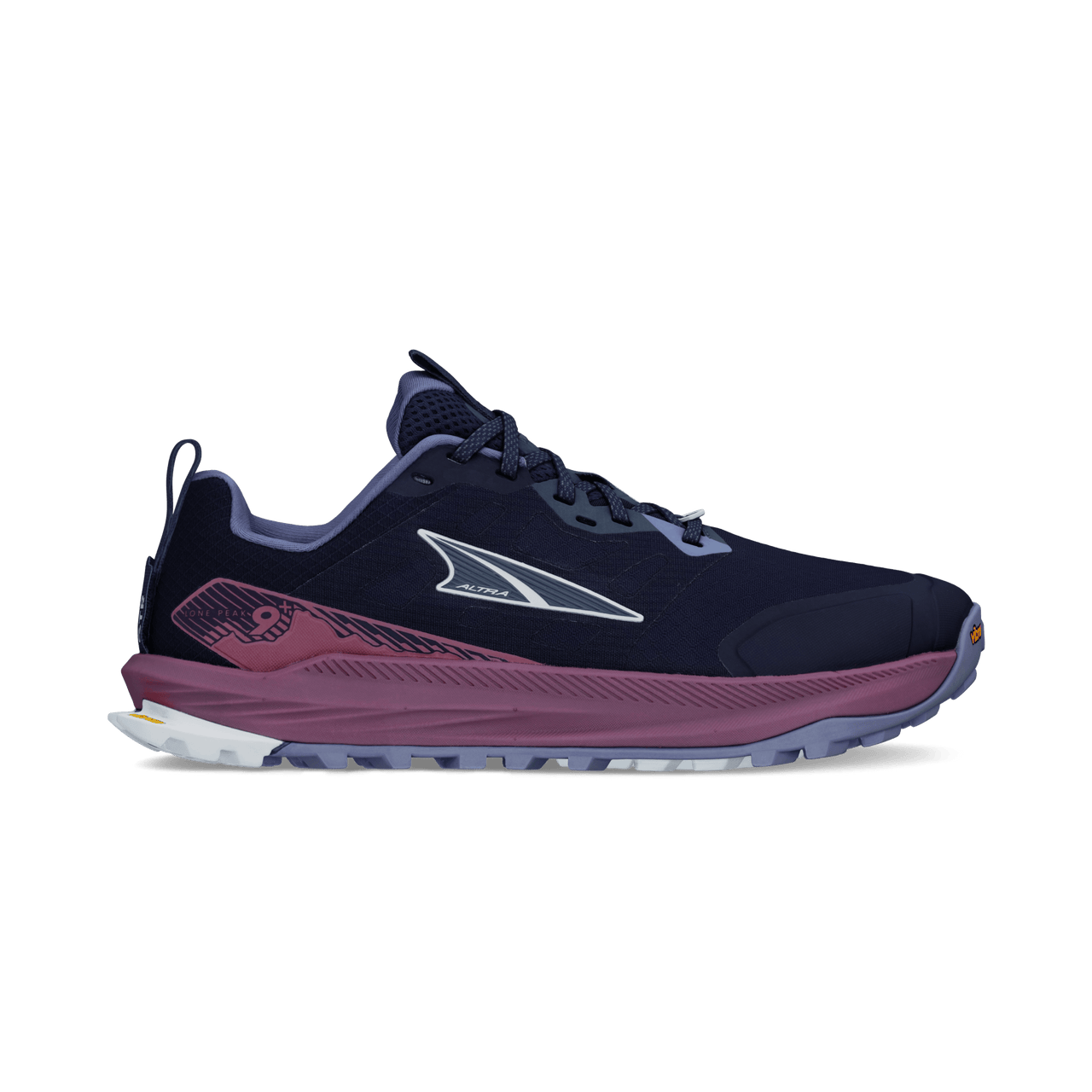 Altra Lone Peak 9+ Women’s Trail Running Shoes - Dark Blue product view 1