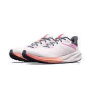 Altra Motiv FLX women's road running shoes in Coconut Cream and Pink Glow.