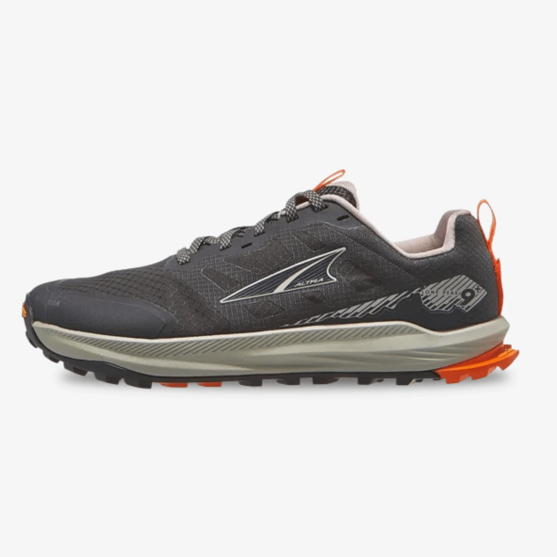 Men's Altra Lone Peak 9+ Trail Running Shoes | Vibram Megagrip - 9 - Xciter Sports Apparel