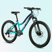 Apex A400 Girl's 24" Alloy Mountain Bike - MTB - Front angle - Xciter Sports