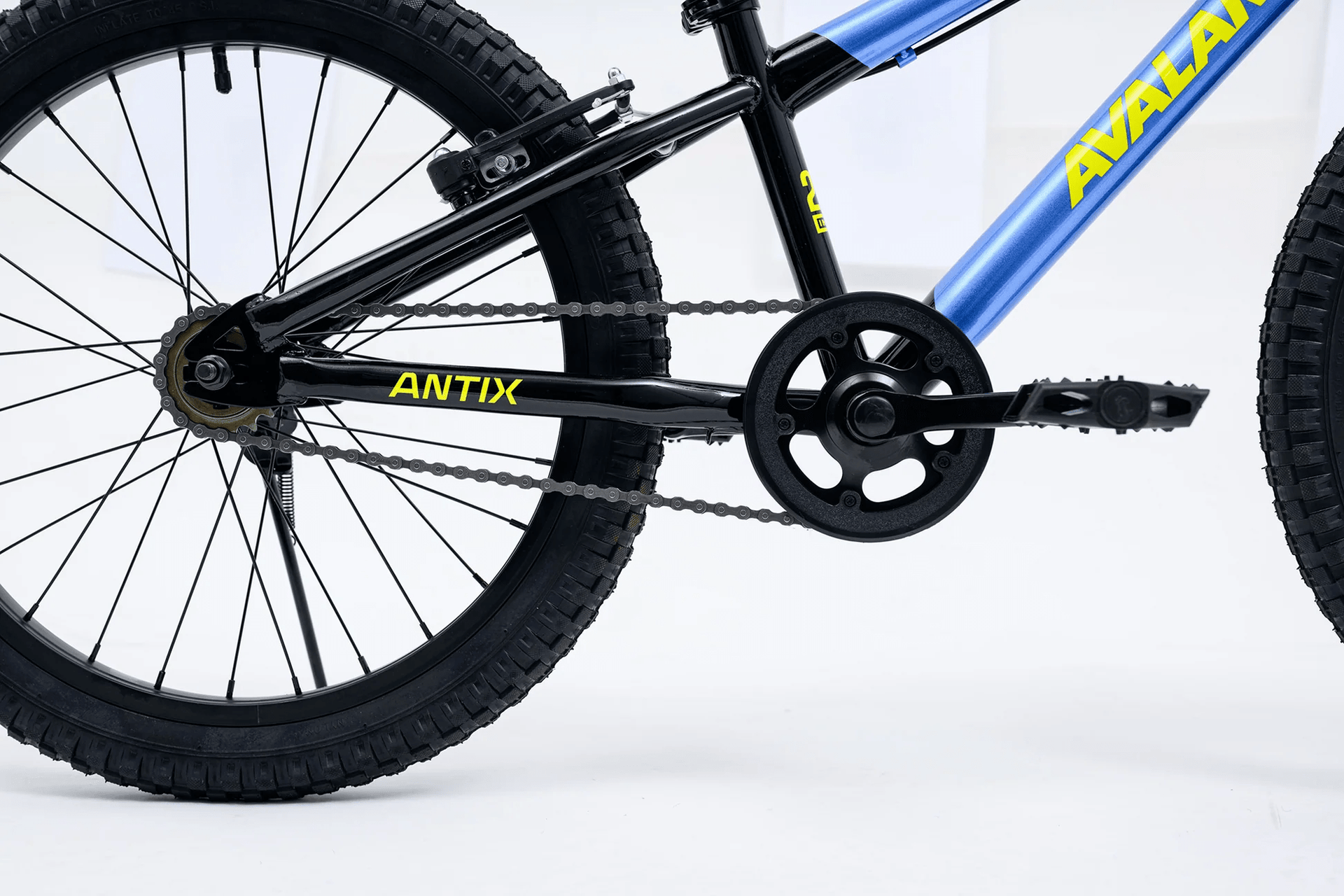 Avalanche Antix 20" Boys Bike – Steel Frame, Single Speed - 4 - Xciter Sports Apparel