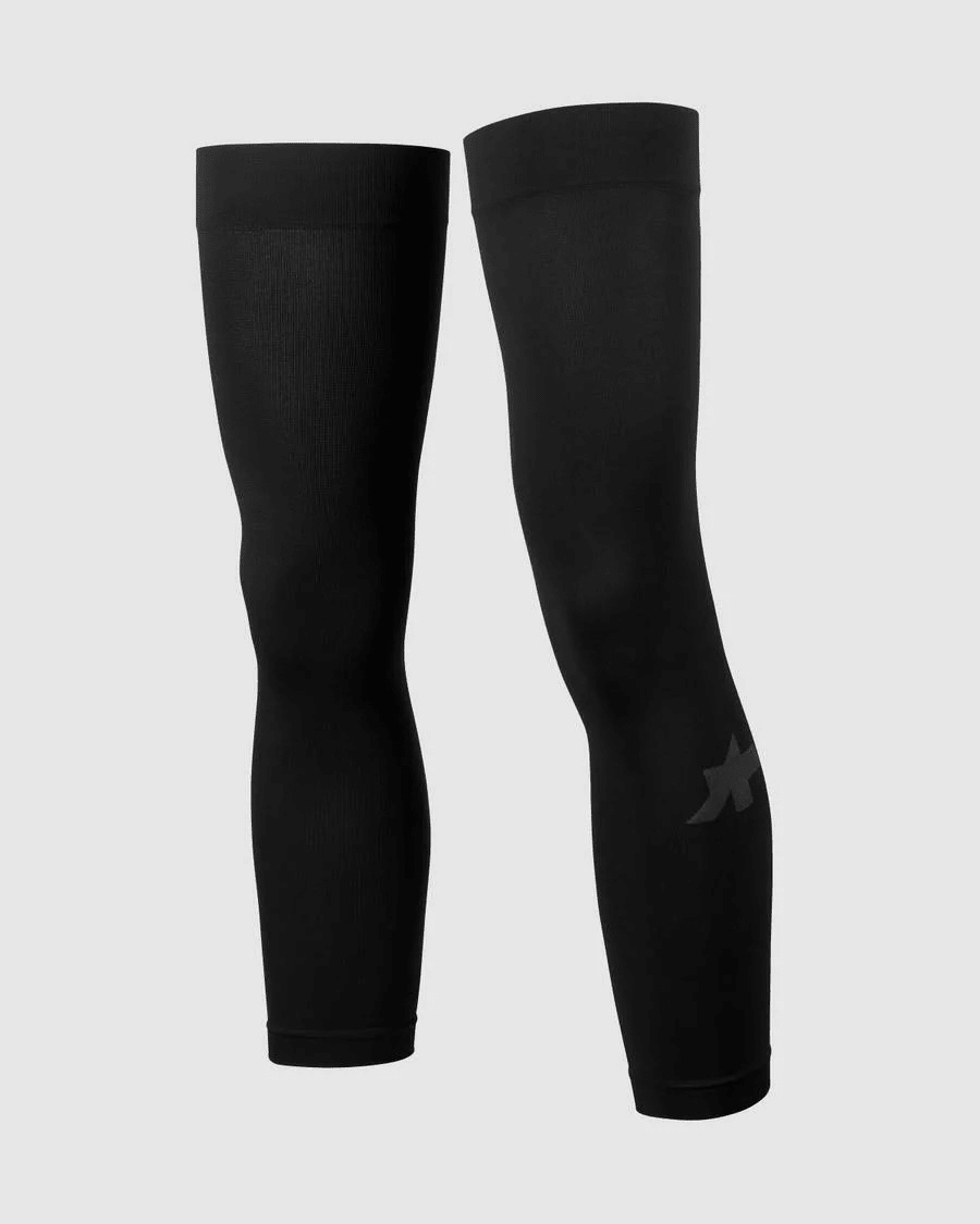 Assos Spring / Fall Leg Warmers Black Series - 1 - Xciter Sports Apparel