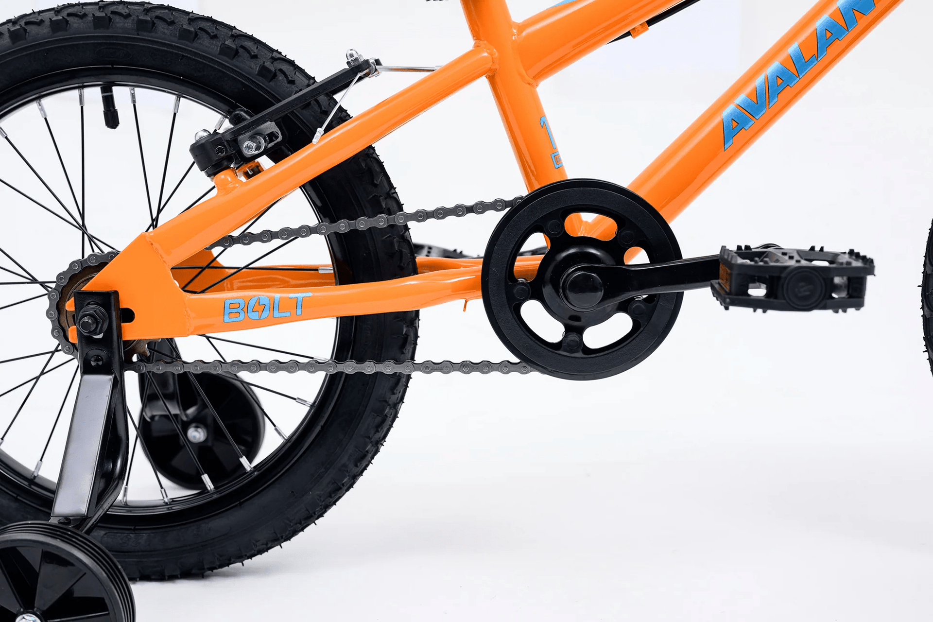 Avalanche - Avalanche Bolt Boys Bike 16" - Kids Bikes - Rear view - Xciter Sports