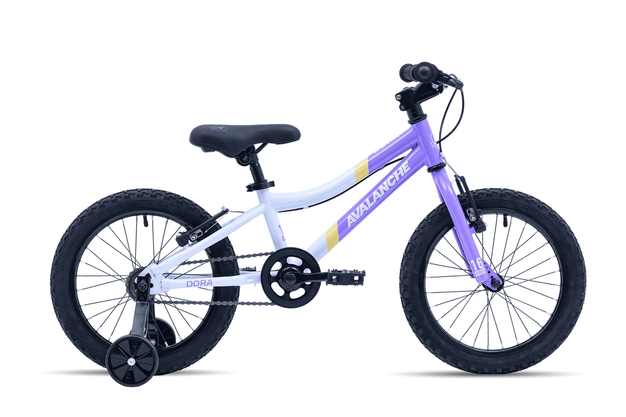 Avalanche Dora 16" Girls Bike - Kids Bikes - Side view - Xciter Sports