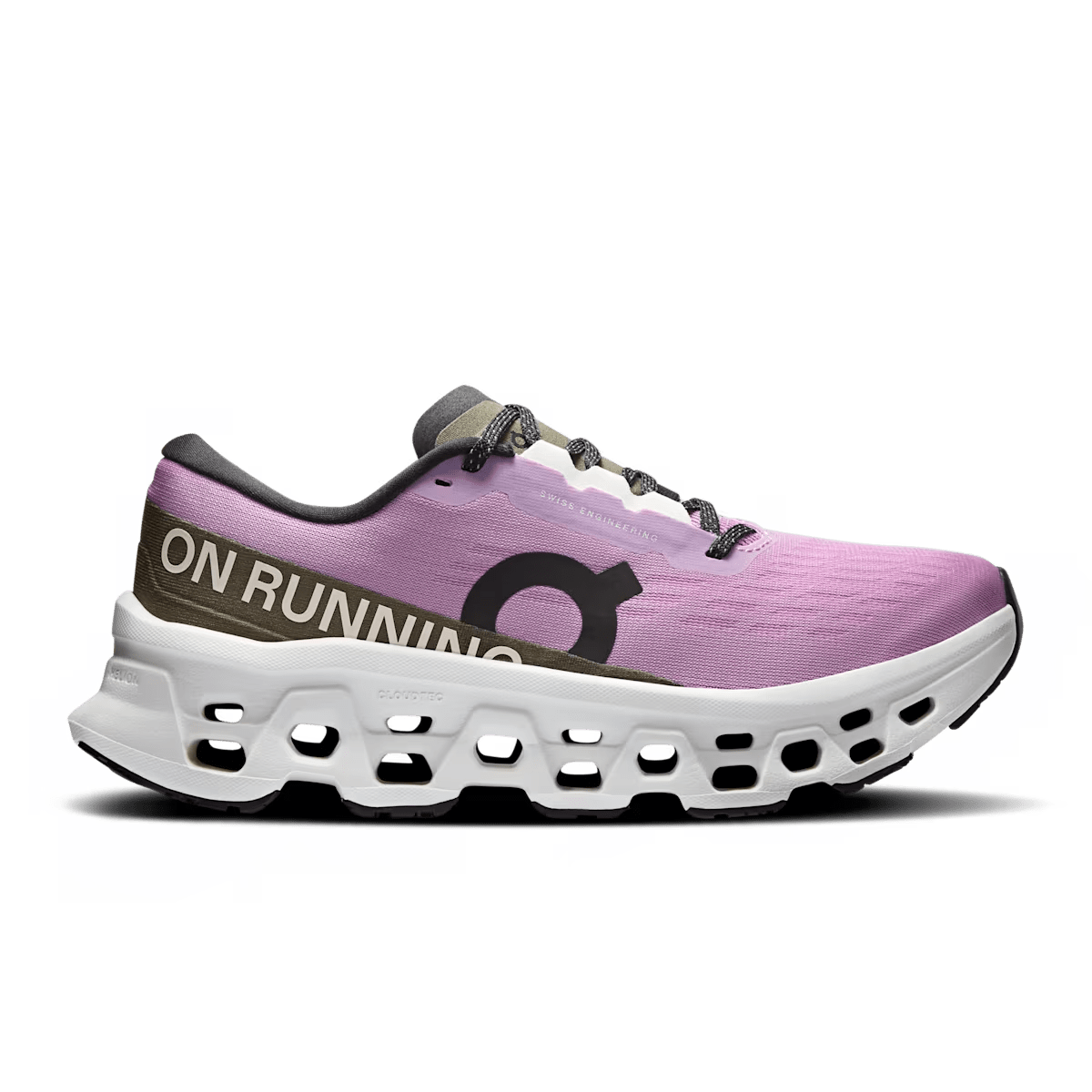 Women's On Cloudmonster 3 running shoe in Sakura Ivory - product view 1