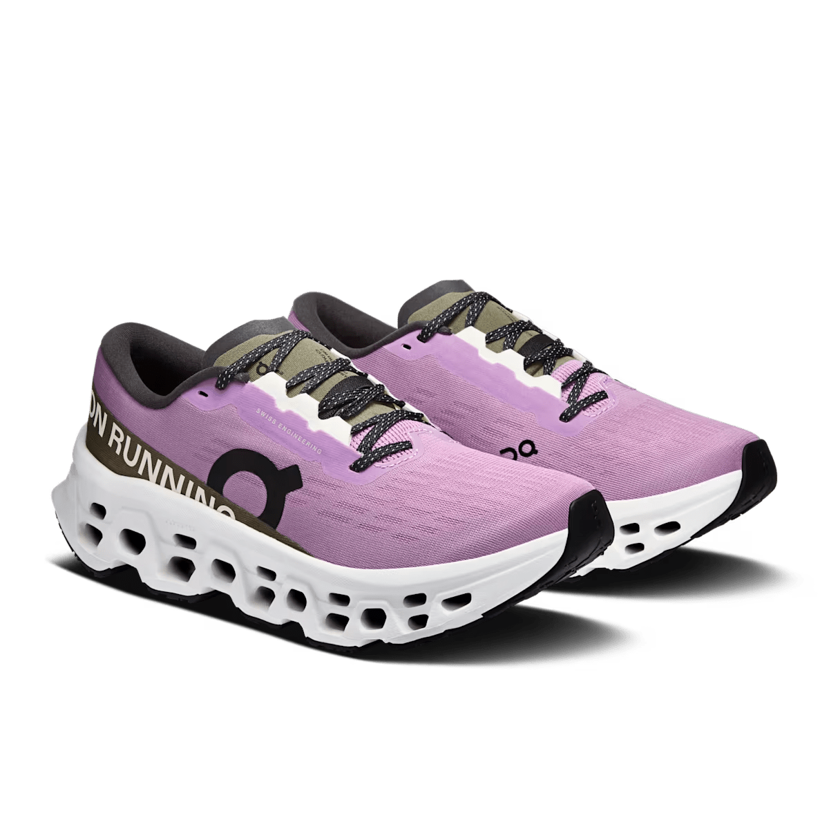 Women's On Cloudmonster 3 running shoe in Sakura Ivory - product view 6