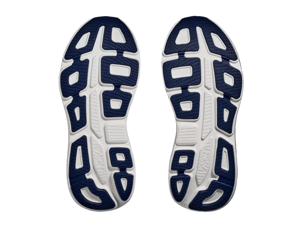HOKA Bondi 9 Men's Running Shoe - Cobalt Blue/Ultramarine | Maximum Cushion Road Running - Outer Sole View