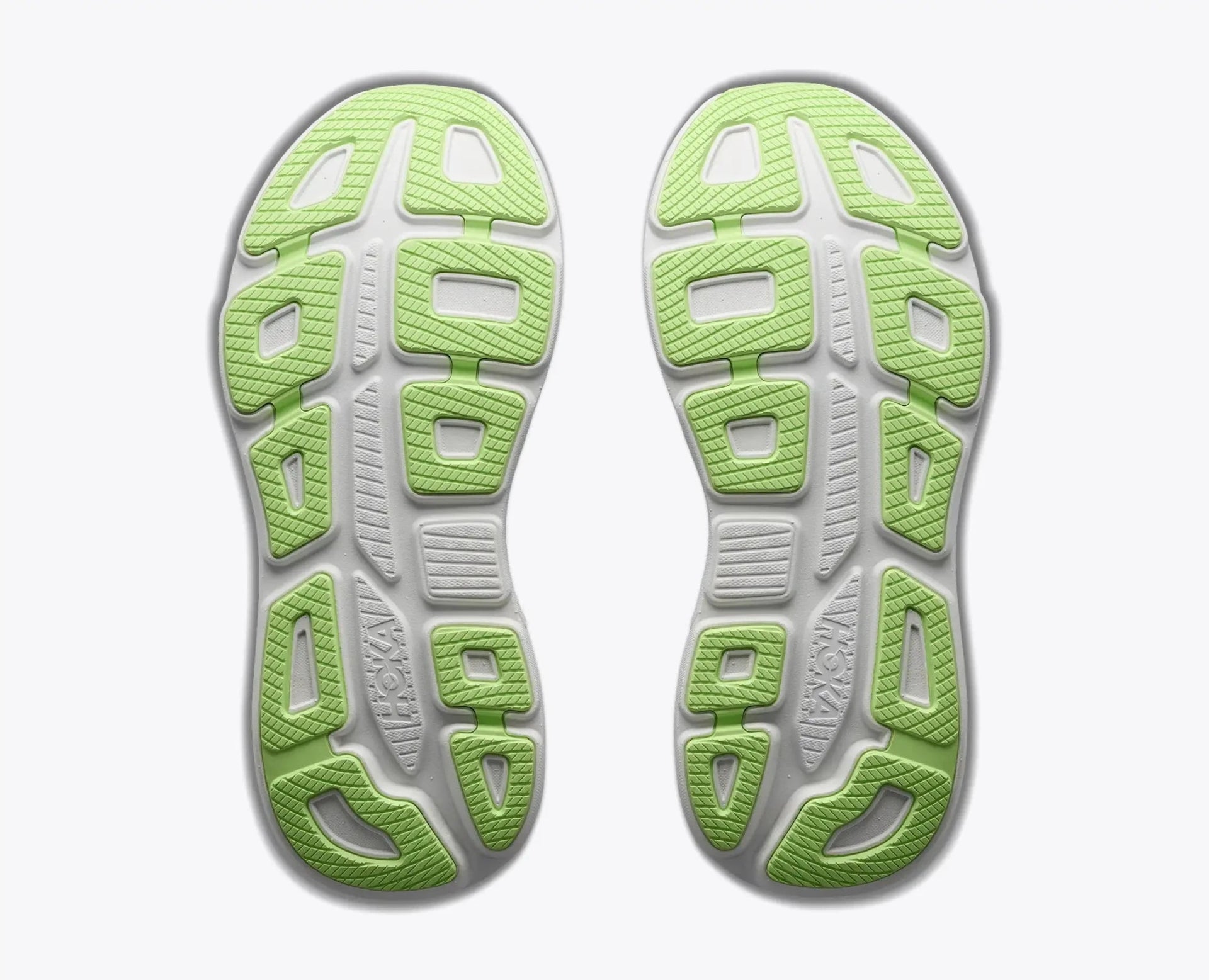 HOKA Bondi 9 Men's Running Shoe - Virtual Blue/Soft Cobalt | Maximum Cushion Road Running - Outer Sole View