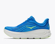 HOKA Bondi 9 Men's Running Shoe - Virtual Blue/Soft Cobalt | Maximum Cushion Road Running - Left Side View