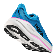 HOKA Bondi 9 Women's Running Shoes - Skyward Blue / Neon Fuchsia - View 5