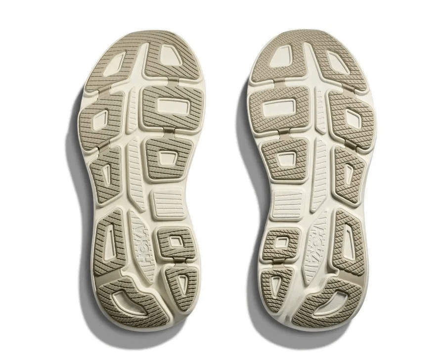 HOKA Bondi 9 Women's Running Shoes - Truffle Salt / Sea Glass - View 3
