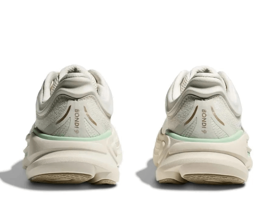 HOKA Bondi 9 Women's Running Shoes - Truffle Salt / Sea Glass - View 7