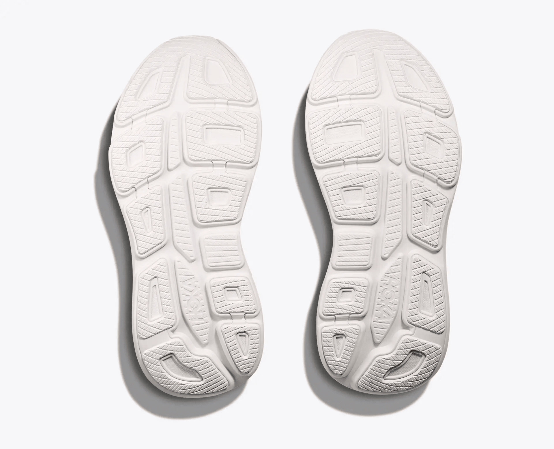 HOKA Bondi 9 Women's Running Shoes - White / White - View 3
