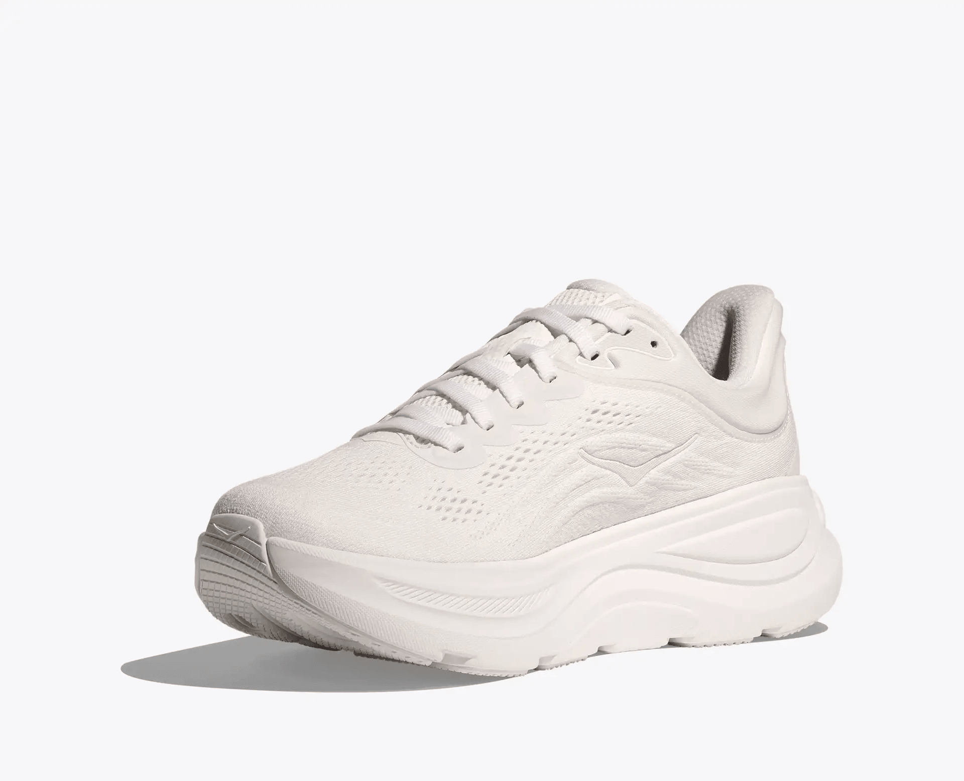 HOKA Bondi 9 Women's Running Shoes - White / White - View 7
