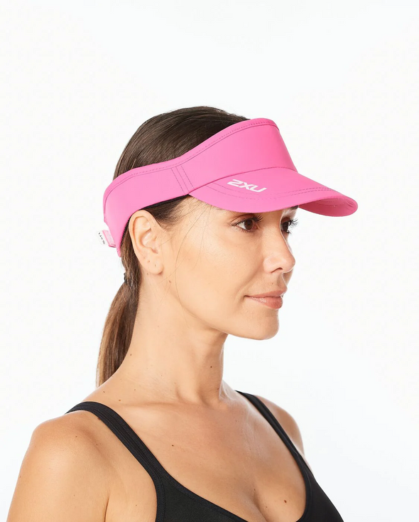 2XU Run Visor OSFA | Magenta