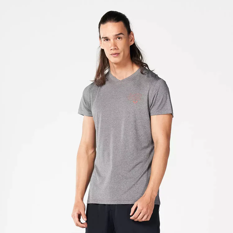 Squatwolf Men's Code V-Neck Muscle Tee