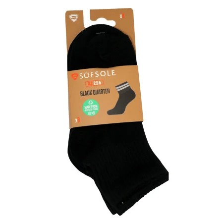 Sof Sole Recycled Quarter Socks | 3- Pack