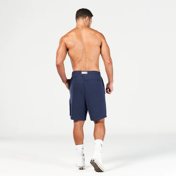 Golden Era New Gen Jogger Shorts - Navy Marl