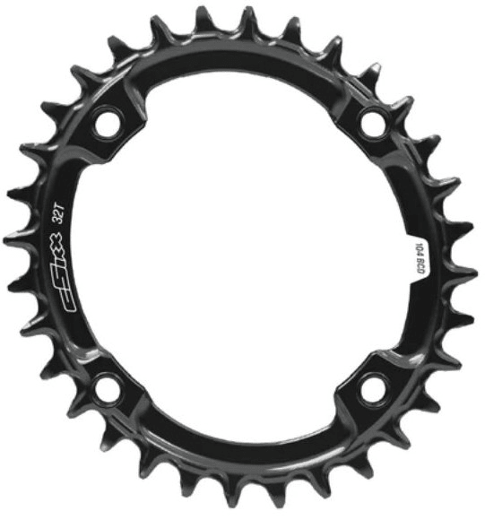 CSIXX C - Ring Chainring (104BCD, 32T, Black) - 1 - Xciter Sports Apparel